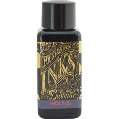 Diamine Hells Bells lahvičkový inkoust 30 ml