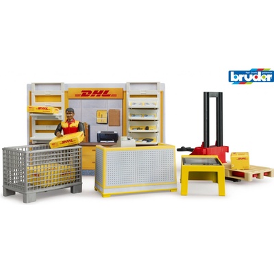 Bruder DHL obchod s vysokozdvižným vozíkem