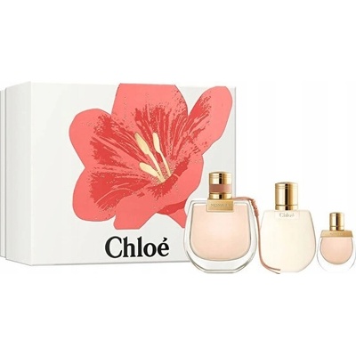 Chloe Nomade sada parfémovaná voda 75ml EDP tělové mléko 100ml miniatura parfémované vody 5ml EDP