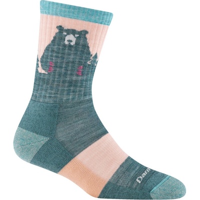 Darn Tough dámské BEAR TOWN MICRO CREW LIGHTWEIGHT merino ponožky quartz