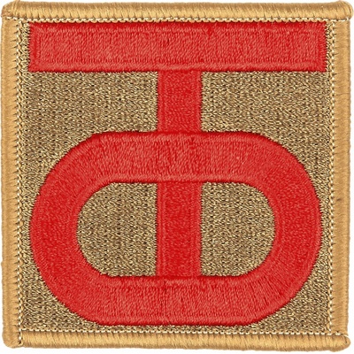 Nášivka textilná Fostex US Infantry Division WWII - farebná