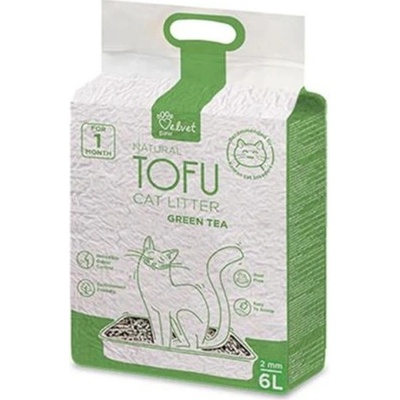 Nature´s Protection Velvet Paw Tofu so zeleným čajom 6 l