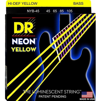 DR Strings DR Neon Bass Yellow 45
