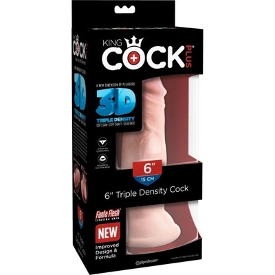 Pipedream King Cock Plus 6" Triple Density Cock