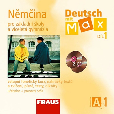 Deutsch mit Max 1 - Němčina pro ZŠ a víceletá gymnázia /A1/ - audio CD 2ks - Fišarová O., Zbraková M.