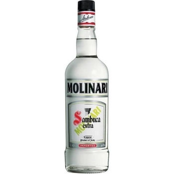 Sambuca Molinari Extra Liqueur 40% 0,7 l (holá láhev)