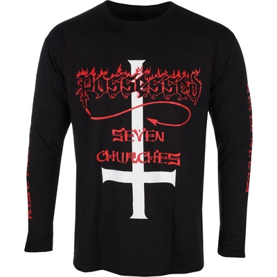 Plastic head Мъжка тениска с дълъг ръкав possessed - seven churches - plastic head - ph13816ls