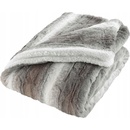 Douceur d'intérieur polyester sivý deka 150x125