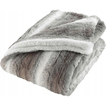Douceur d'intérieur polyester sivý deka 150x125