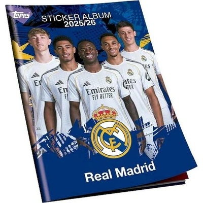 Topps Topps fotbalové samolepky a Real Madrid 2025/2026 album