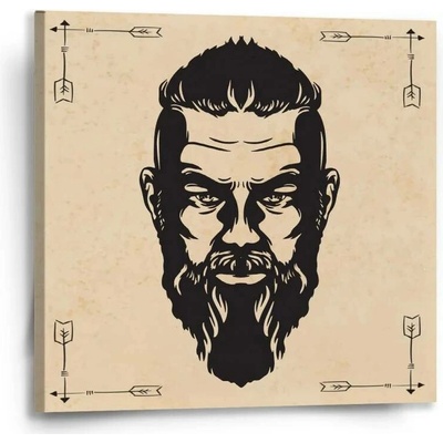 Sablio Obraz Vikingové Pergamen - 50x50 cm