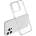 Mobi-Fon Силиконов кейс Shine 2 mm брокатен, За iPhone 16 Pro Max (6.9), Прозрачен (IPH-16PMAX-009)