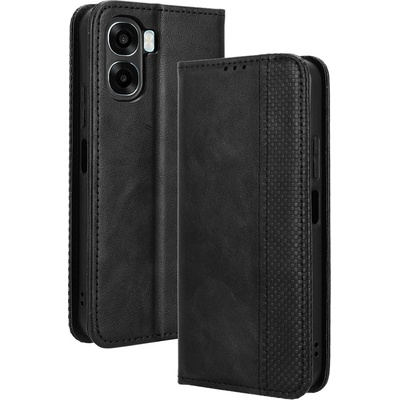 OPPO Кожен Калъф Портфейл за Oppo A6x 5G / A6x 4G - Ретро дизайн, Магнитен, Стойка, Слотове за Карти, Вкл. Протектор - 4 Цвята