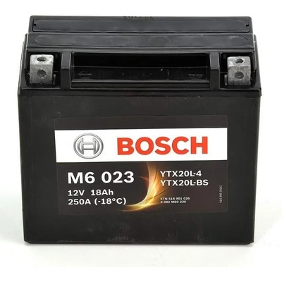Bosch 18Ah 250A right+ YTX20L-BS