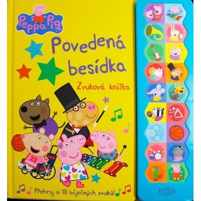Peppa Pig - Povedená besídka: Knížka s 18 skvělými zvuky!