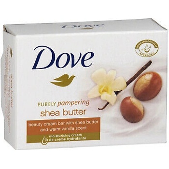 Dove Purely Pampering Shea Butter toaletní mýdlo 100 g