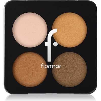 flormar Color Eyeshadow Palette paletka očných tieňov 003 Bronze Goddess 6 g