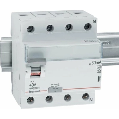 Legrand 40A/30mA/4p/A 411765