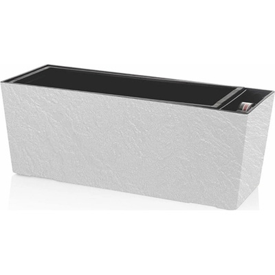 Flower Lover Samozavlažovací truhlík Supreme Stone bílá 50 cm – Hledejceny.cz