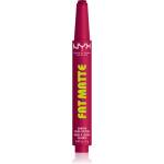 NYX Cosmetics Fat Matte балсам за устни с матиращ ефект Hibiscus Hug 2 гр