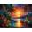 Norimpex - Puzzle Diamant painting: Sunset in a tropical paradise 30x40cm - 1 - 39 piese