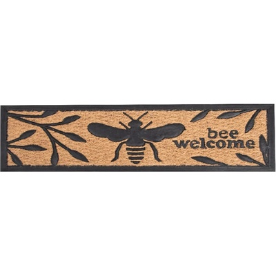 Esschert Design Včelka Bee Welcome přírodní/černá 75,5x25cm