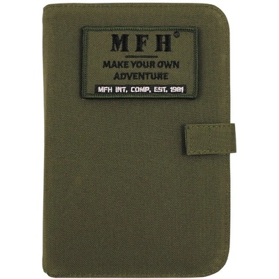MFH Puzdro so zápisníkom A6 OD green