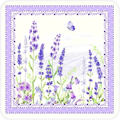 Easy Life korkové podložky Lavender Field 10,5x10,5cm