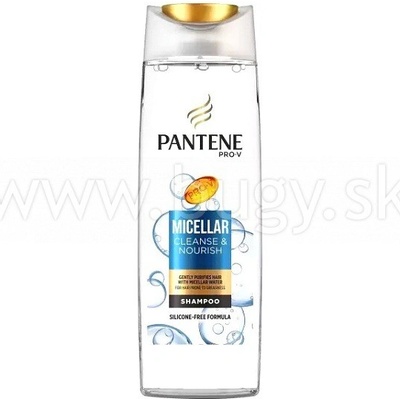 Pantene Pro V Micellar Purify & Nourish Shampoo Micelárny šampón pre čistotu a výživu vlasov bez silikónov 400 ml
