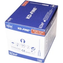 KD Medical Injekční jehla KD-Fine 26 G 0,45 x 12 hnědá 100 ks