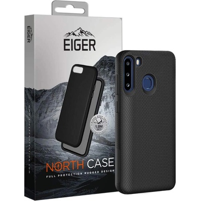 Eiger North Case - хибриден удароустойчив кейс за Samsung Galaxy A21 (черен)