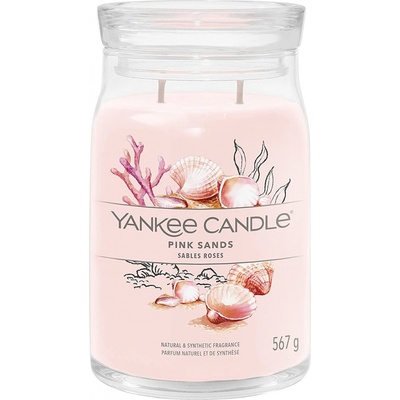 Yankee Candle Signature Pink Sands 567 g – Zboží Dáma