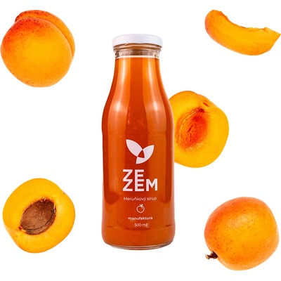 Zezem Meruňkový sirup 0,5 l