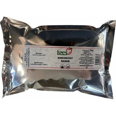 Lunys Škrob kukuričný 1 kg