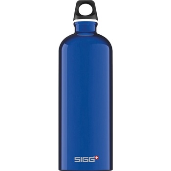 SIGG Алуминиева бутилка за пиене SIGG Traveller 1 л, синя (205105)