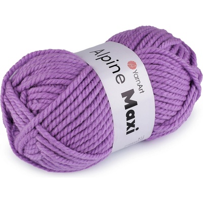 Pletací příze Alpine maxi 250 g Varianta: 19 (678) fialová lila, Balení: 1 ks