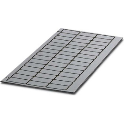Phoenix Contact 0807009 GPE 45X14 SR/R značení přístrojů Druh montáže: nalepení Potisknutelná plocha: 45 x 14 mm stříbrn