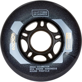 Powerslide Iqon Access Dark Grey 100 mm 85A 4ks