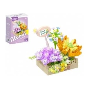 Michelin KOCO Building Blocks Succulent Pot Purple 295 pcs