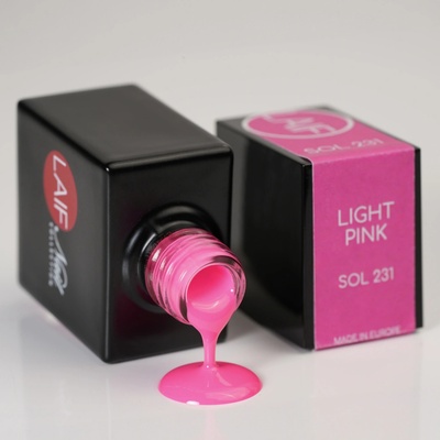 Laif Gel lak růžový SOL 231 Light Pink 10 ml
