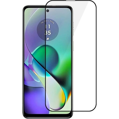 Удароустойчив стъклен протектор за Motorola G54 5G - с черна рамка