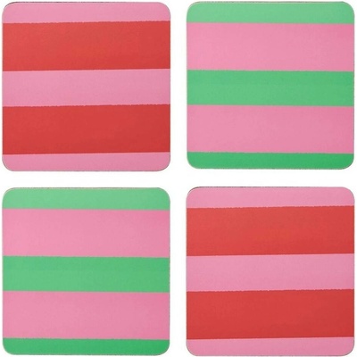 Creative Tops Sada podložek pod skleničky 10.5 cm Stripes 4 ks