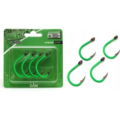 Madcat A-Static Jig Hook veľ.8 4 ks