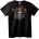 NOONEBRAND Тениска Черепен Кралски Венец - L, Black