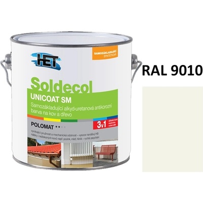Het Soldecol UNICOAT SM 2,5L RAL 9010
