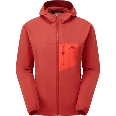 Mountain Equipment Дамско софтшел яке Mountain Equipment Women's Echo Hooded Jacket Softshell jacket - Merlot / Chili - размер 36 (EU) (103-2842-0312)