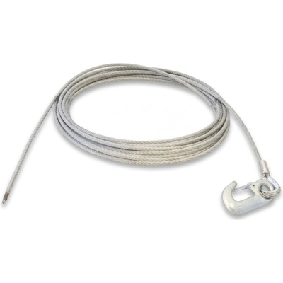 Lano k navijaku 6 mm/10 m (s hákom)