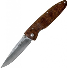 Mcusta Classic Wave Damascus blade, Ironwood handle MC-18D