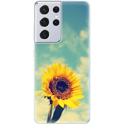 Pouzdro iSaprio - Sunflower 01 Samsung Galaxy S21 Ultra 5G