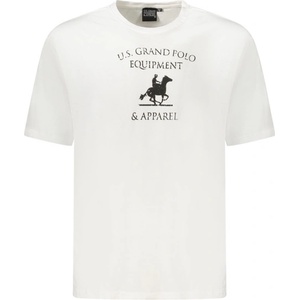 U. s. grand polo Тениска с къс ръкав за мъже us grand polo, Размер m, Цвят Бял (au02649_bi6bianc)